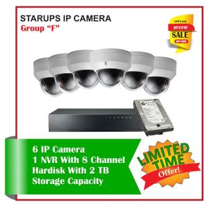 6 Startups IP Camera Set-Package F