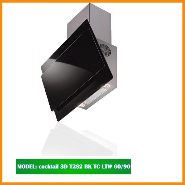 3D Hoods(Faber Chimney)_Cocktail 3D T2S2 BK TC LTW 90