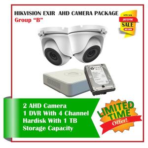 2 Hikvision IP PTZ CCTV Camera-Package B