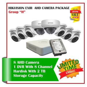 8 Hikvision IP PTZ CCTV Camera-Package H
