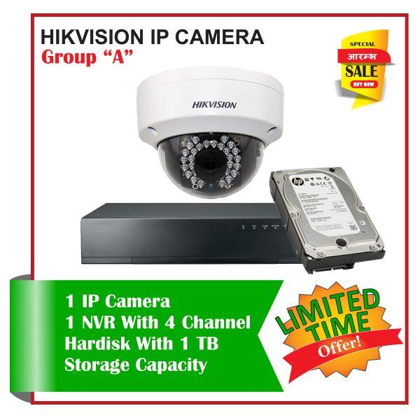 1 Hikvision IP camera Set-Package A