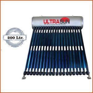 Ultra Solar Water Heater-US-15T-SS-200Ltr