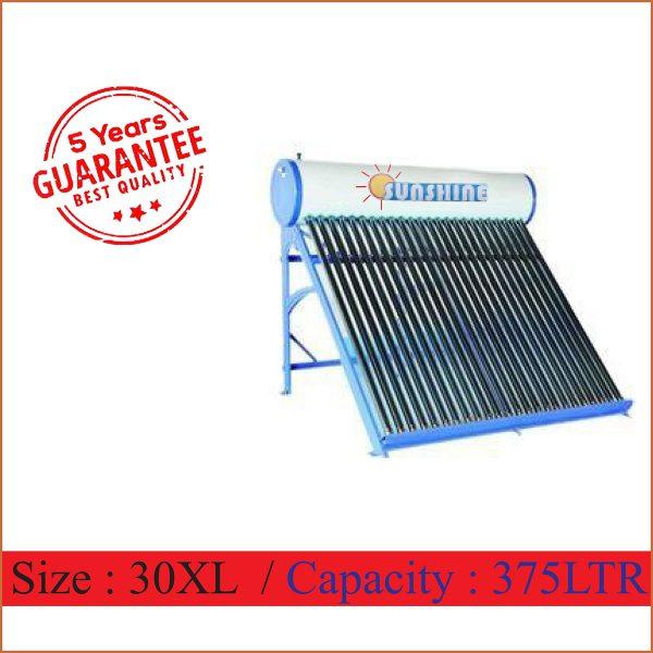 Sunshine Solar Water Heater-SU-30T-CS-375Ltr