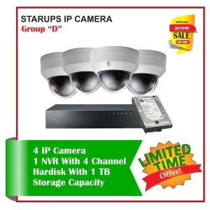 4 Startups IP Camera Set-Package D