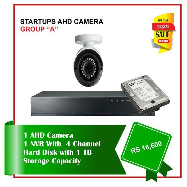 1 Startups AHD Camera Set-Package A