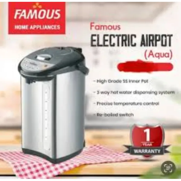 ELECTRIC AIRPOT BAP 209 LAVA 6 LTR