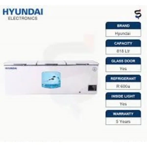 Hyundai Hard Top Chest Freezer 818 Ltr BD818AF(HYU818)