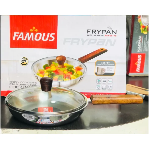 Famous Triply Fry Pan 22CM