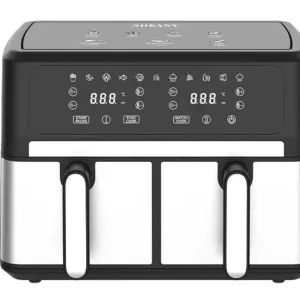 Sokany 10 Ltrs. Air Fryer Double Basket With Touch Control SK-10041