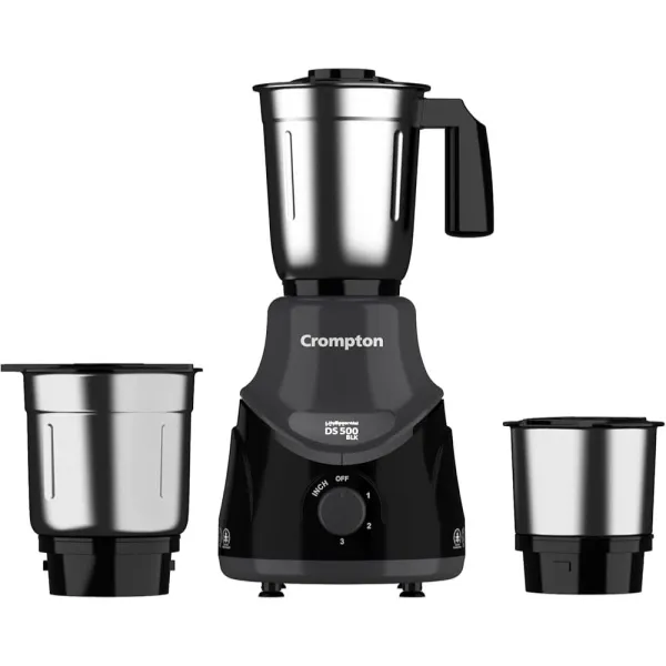 Mixer Grinder With Powertron Motor And Motor Vent-X Technology(2 Stainless Steel Jars)