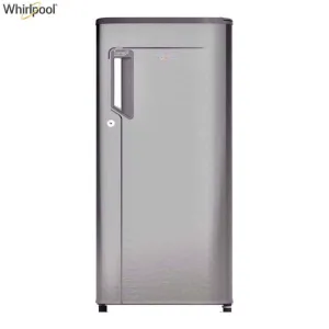 Whirlpool Refrigerator 185L SILVER 200-GENIUS-CLS-PLUS-1S-TITAN-STEEL