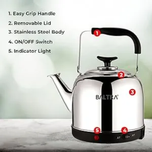 Baltra BC 173 Electric Whistling Kettle Solid Plus 4.5 Ltr
