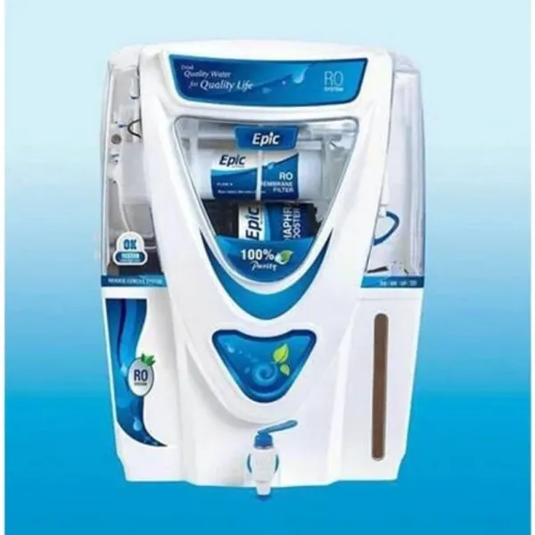 AQUA Epic Model 15 Ltr Copper filter+ Water filter Copper filter 15 L RO + UV + UF + TDS Water Purifier