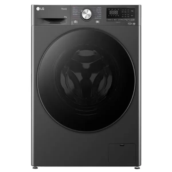 9 KG Front Load Washing Machine FV1409S3M – AI Direct Drive, TurboWash, Steam, ThinQ Wi-Fi, Wrinkle Care
