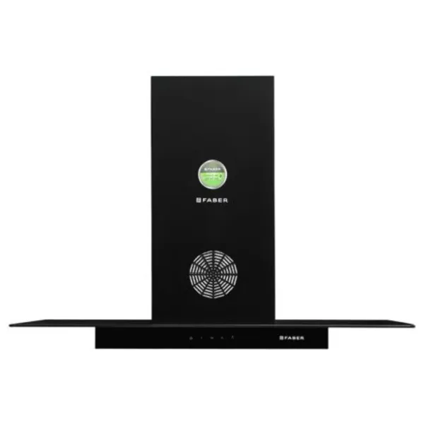 Faber Chimney SUPER 3D PLUS T2S2 BK TC LTW 90