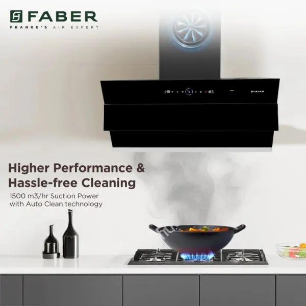 Faber Chimney HOOD COMET BLDC FL HC BK 90