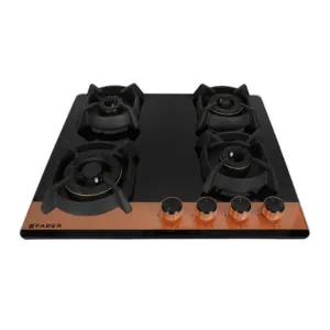 Faber 4 Burner Cooktop HOB UTOPIA HT 604 BR CI