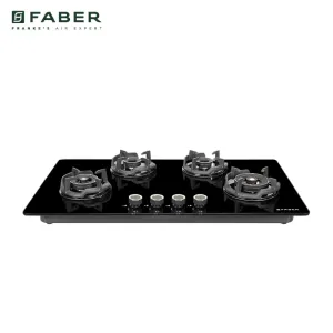 Faber 4 Burner Cooktop HOB EXPERIA HT 904 ALU AI FFD