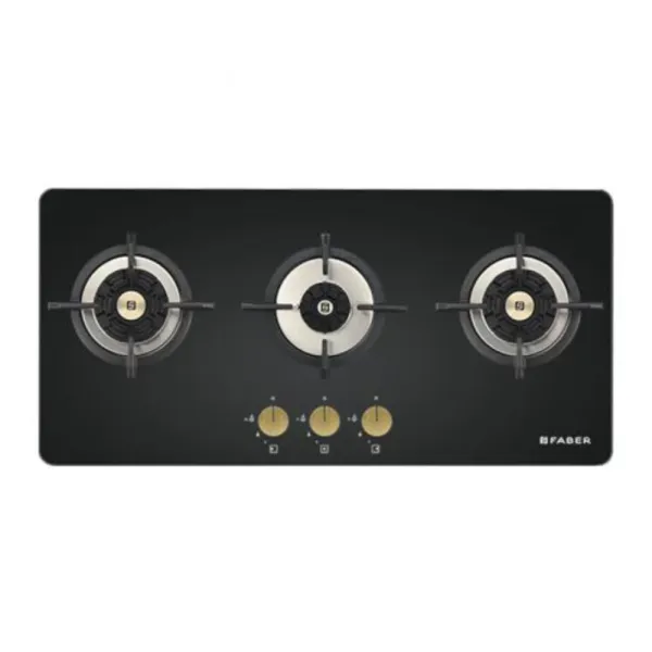 Faber 3 Burner Cooktop Hob Maxus HT 803 CRS BR CI AI