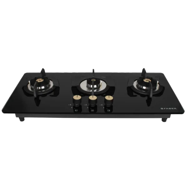 Faber 3 Burner Cooktop Hob Maxus HT 803 CRS BR CI AI