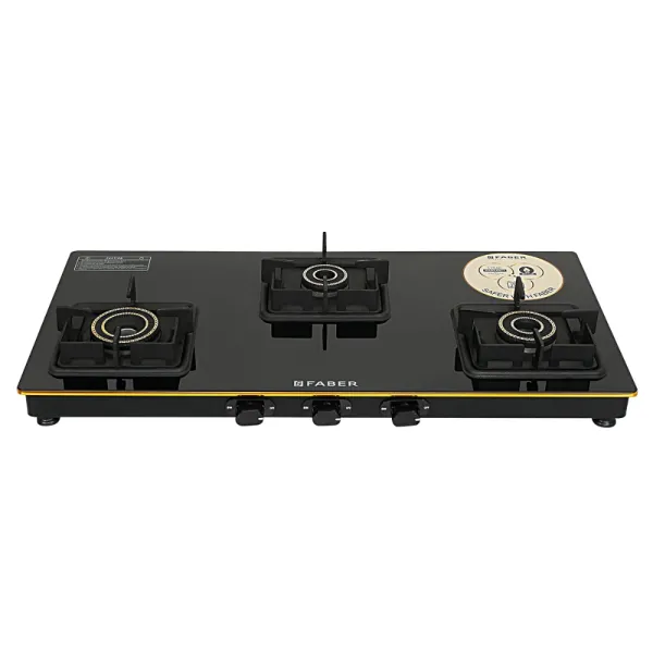 Faber 3 Burner HOB COOKTOP PRINCE PLUS 3BB BK