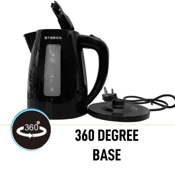 Faber Electric Kettle FK 1.7L BK - Black Kettle