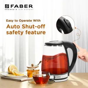 Faber Electric Kettle FK 1.8L GL BK