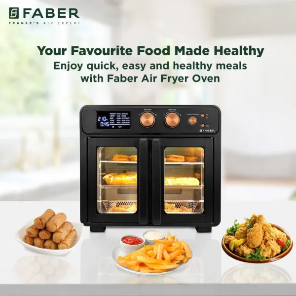 Faber Air Fryer Oven 25L, Digital Control