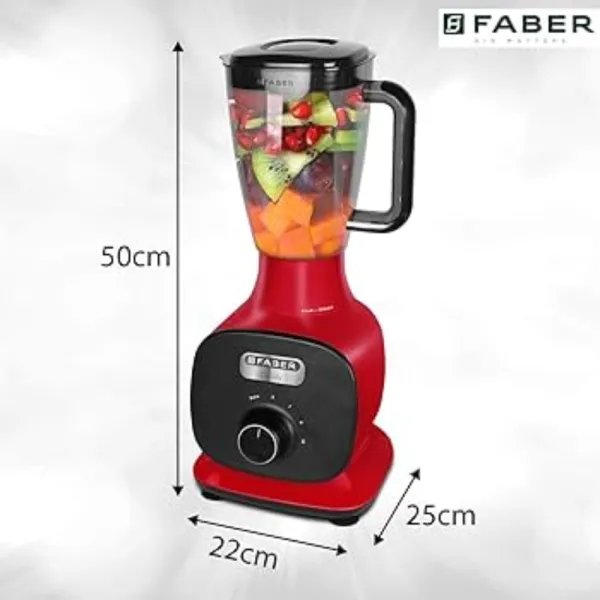 Faber FMG Candy 1000W 4J 1000WJuicer Mixer Grinder with 4 Stainless Steel Jar